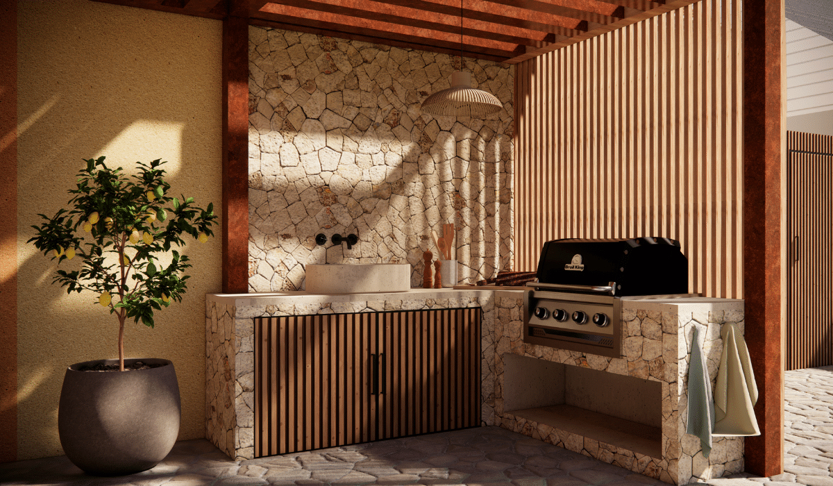 Cuisine d'été 3D La Milesse