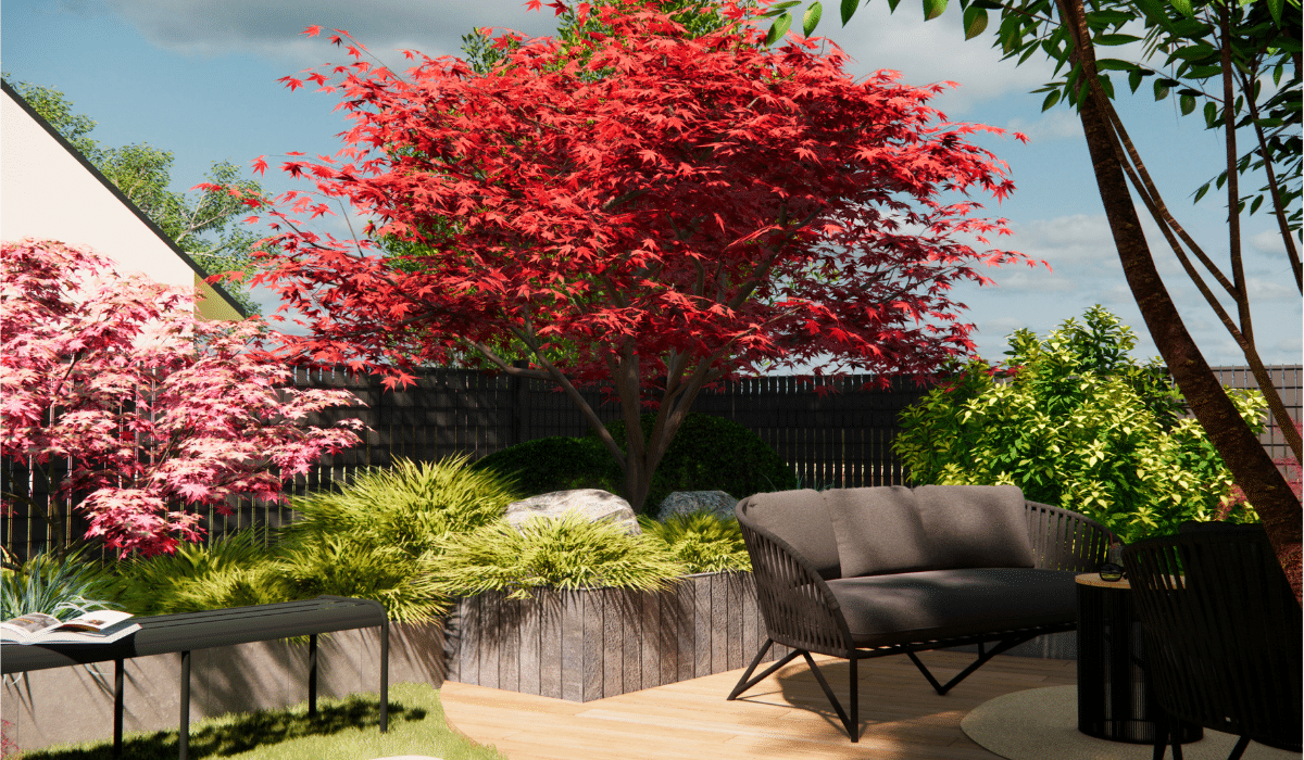 Terrasse 3D à Saint jean de Linières