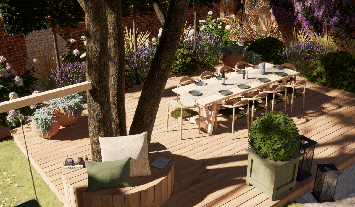 Terrasse design 3D Compiègne