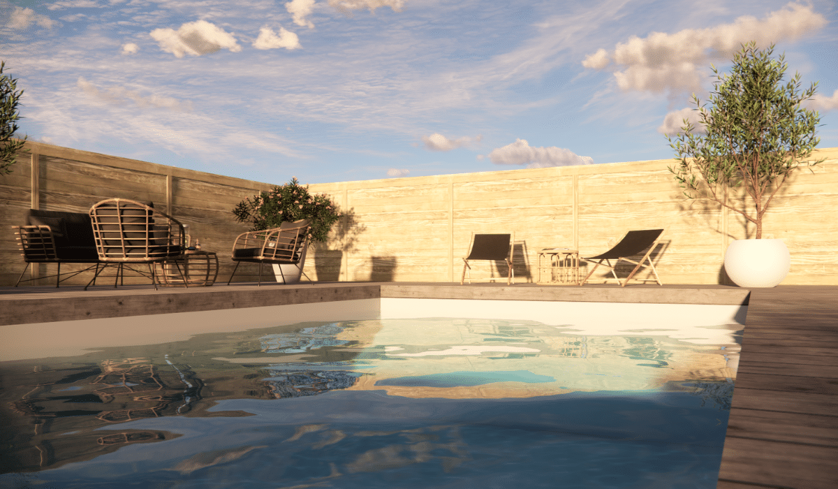 piscine 3D à Villenave d'Ornon
