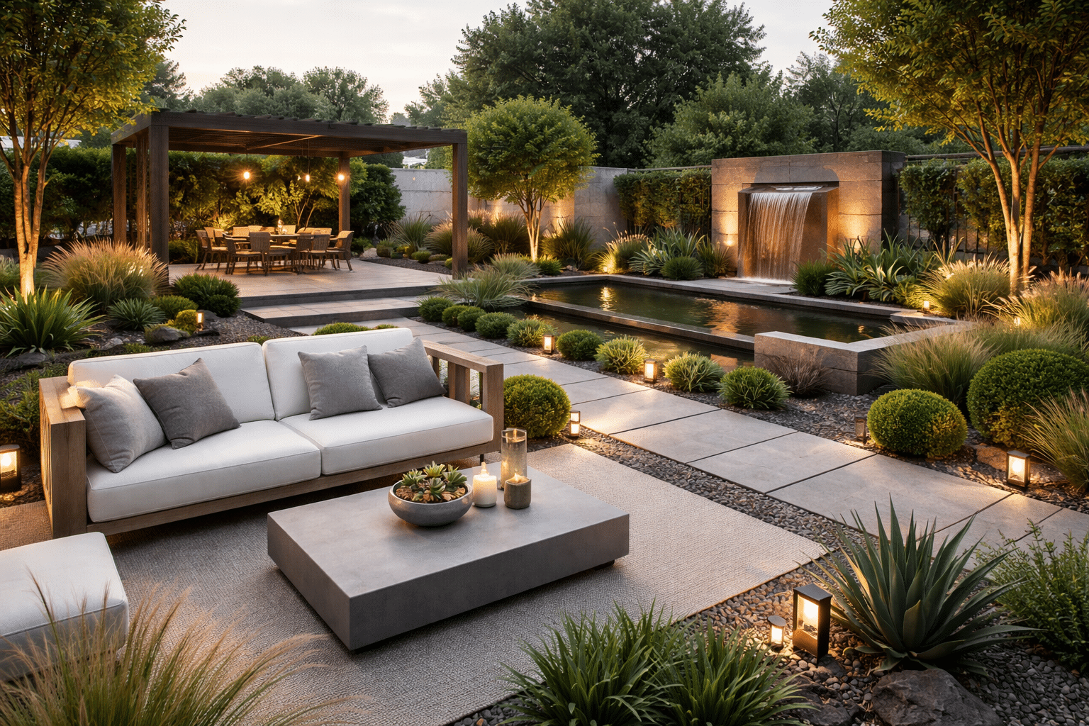 Deco De Jardin Moderne