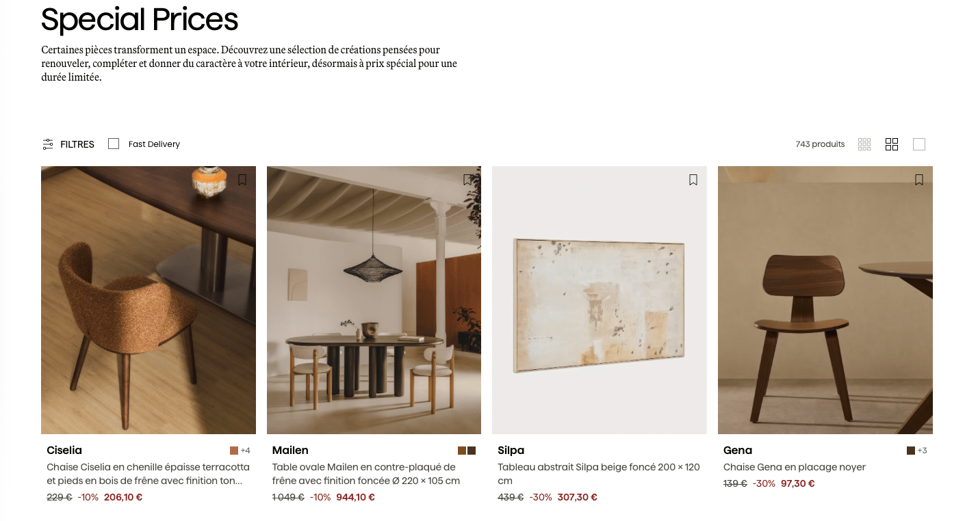 promotions toutes l'année avec les Special Prices