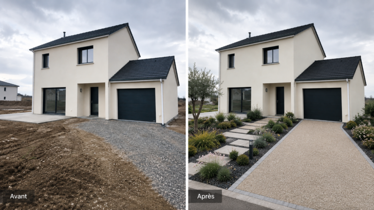 Aménager le jardin d'une maison neuve : ordre des travaux, budget et démarches