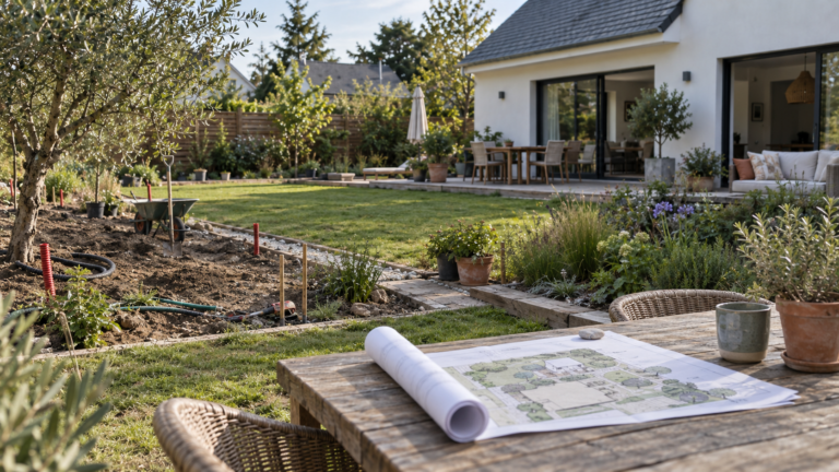 Aménager son jardin en plusieurs fois : comment phaser les travaux sans payer deux fois